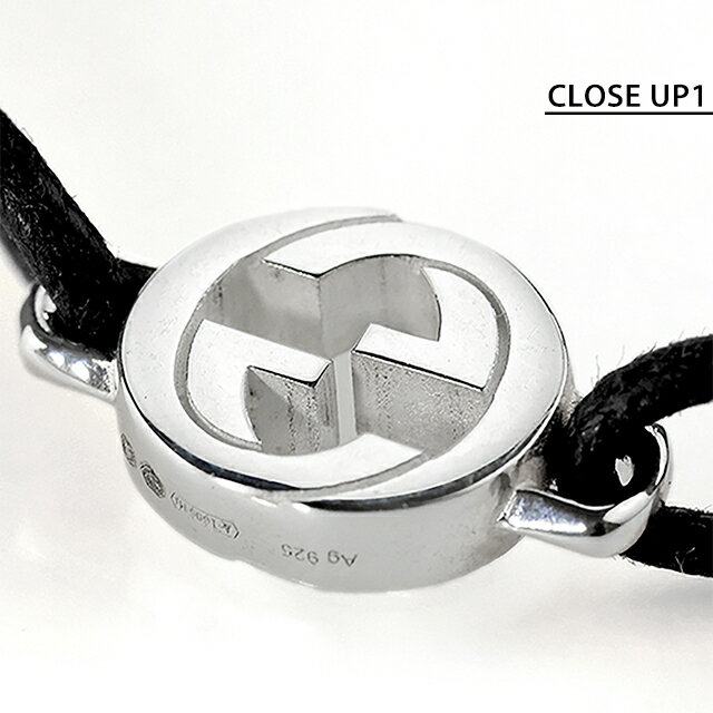 グッチ ブレスレット メンズ レディース ブランド GUCCI インターロッキング ロゴ ...