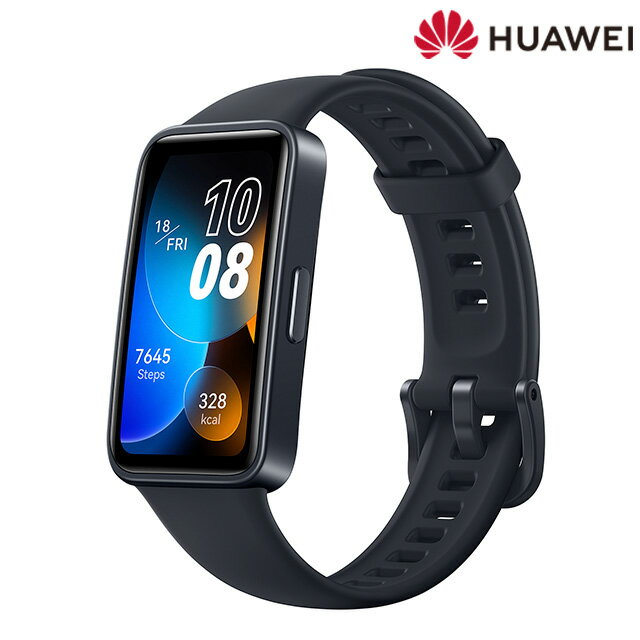 ファーウェイ Band8 Midnight Black 充電式クオーツ スマートウォッチ メンズ レディース Bluetooth HUAWEI ASK-B19-BK デジタル ミッ..