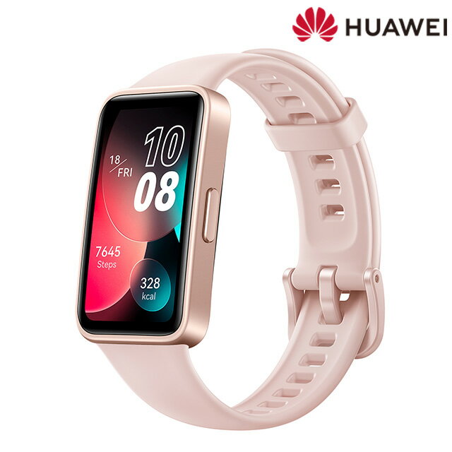 ファーウェイ Band8 Sakura Pink 充電式クオーツ スマートウォッチ メンズ レディース Bluetooth HUAWEI ASK-B19-PK デジタル サクラピンク 父の日 プレゼント 実用的