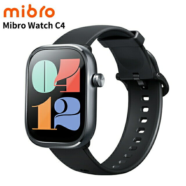 \2000円OFF+さらに9倍/ ミブロ C4 ダークグレー 充電式クォーツ スマートウォッチ ブランド メンズ レディース Bluetooth mibro S...