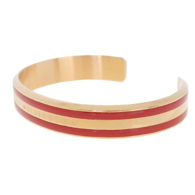 ダニエルウェリントン DANIEL WELLINGTON バングル ブレスレット レディース DW00400014 CLASSIC BRACELET RED S ローズゴールド レッド 9730 2
