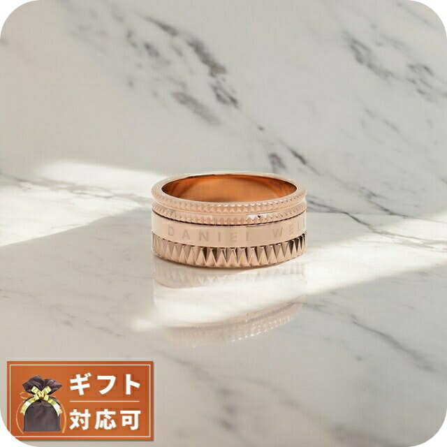 樂天商城 - ＼2000円OFFクーポン+さらに9倍／ ダニエルウェリントン DANIEL WELLINGTON リング DW00400196 レディース エレベーション リング ELEVATION RING ローズゴールド 7710