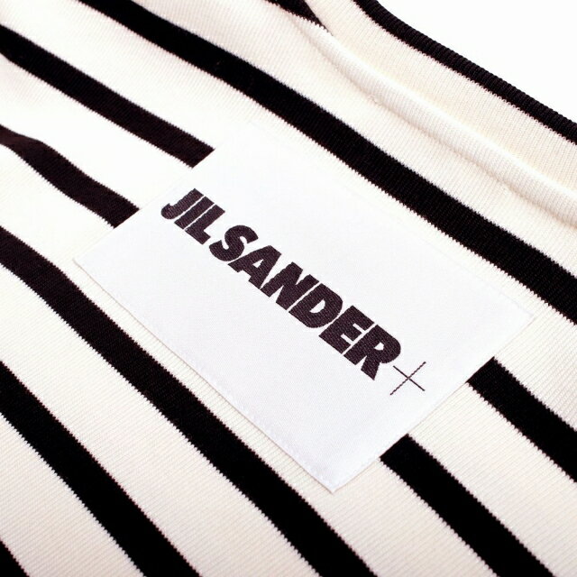 ジルサンダー JIL SANDER Tシャツ J40GC0111-J46497-080-M レディース クリーム ボーダー JILSANDER 3