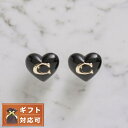 \10%OFFクーポン★22日10時まで/ コーチ COACH ピアス 422706GLD001 レディース アクセサリー ブラック
