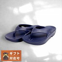 \全品10%OFFクーポン/ ウーフォス OOFOS OOriginal サンダル 1000-NAVY-M7-W9-EU40 メンズ レディース スポーツサンダ...