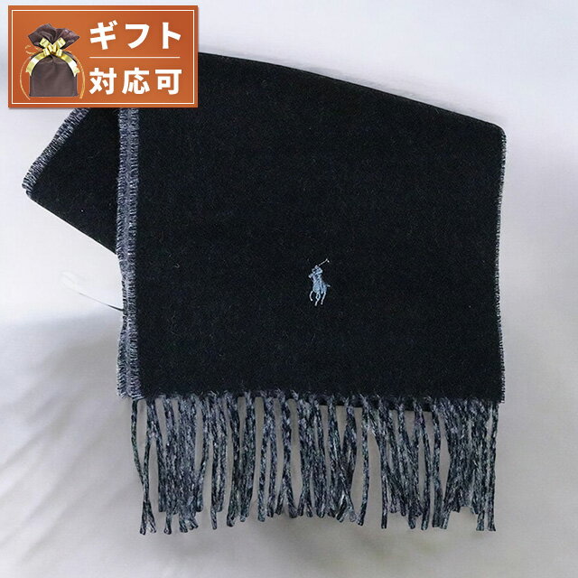 ＼10%OFFクーポン★21日10時迄／ ポロラルフローレン POLO RALPH LAUREN バイカラー マフラー PC0455-00..