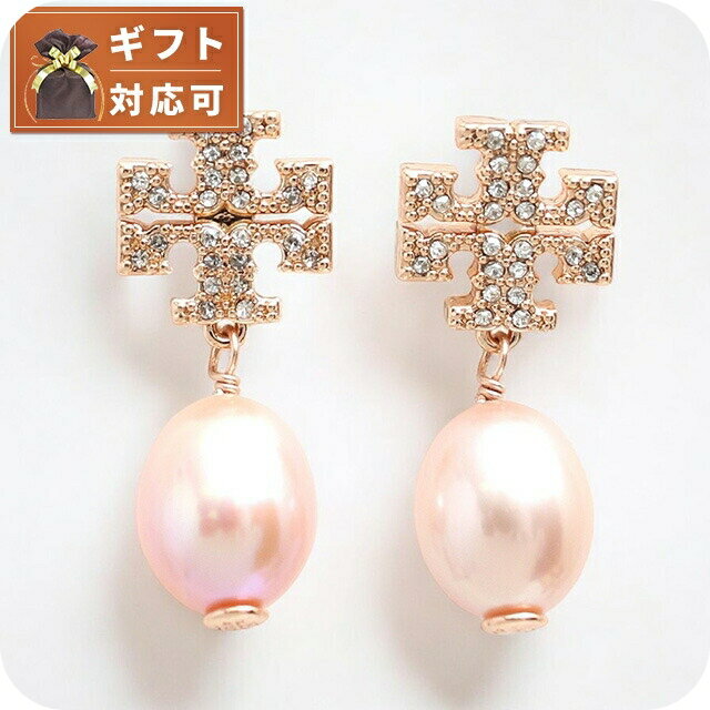Rakuten - トリーバーチ TORY BURCH ピアス 60525-955 レディース パール KIRA PAVE PEARL DROP EARRING ローズゴールド