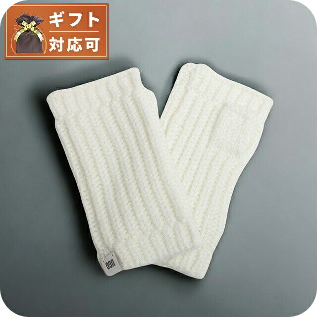 \2000円OFF+さらに9倍/ アグ UGG W CHUNKY FINGERLESS MITTEN 手袋 22590-WHITE レディース ホワイト 手袋