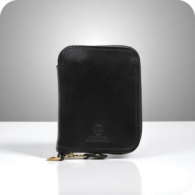 Rakuten - グレンロイヤル GLENROYAL ZIP AROUND SMALL WALLET 二つ折り財布 コンパクト 03-5814-NEWBLACK メンズ レディース NEW BLACK ブランド ウォレット 高級 おしゃれ プレゼント 実用的