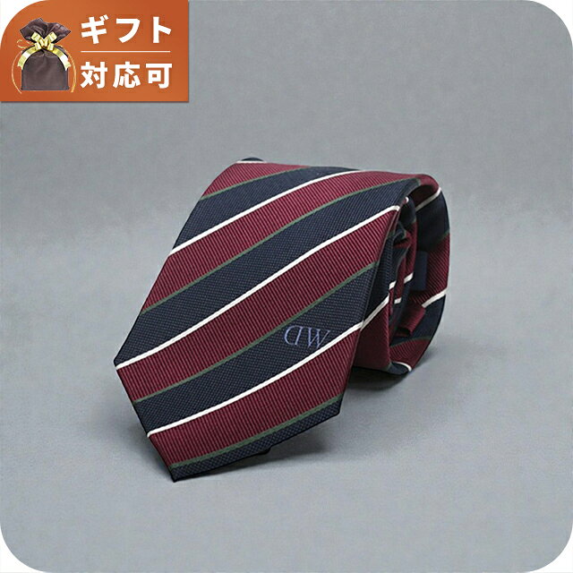 ダニエルウェリントン DANIEL WELLINGTON ネクタイ DW02500004-264507-WINE メンズ ネクタイ ブランド...