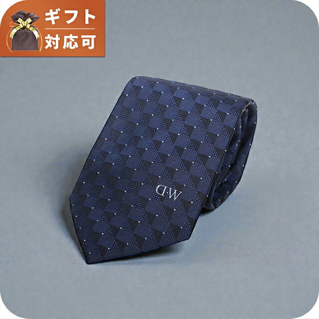 乐天商城 - ＼2000円OFFクーポン+さらに9倍／ ダニエルウェリントン DANIEL WELLINGTON ネクタイ DW02500009-265365-NAVY メンズ ネクタイ ブランド 7450