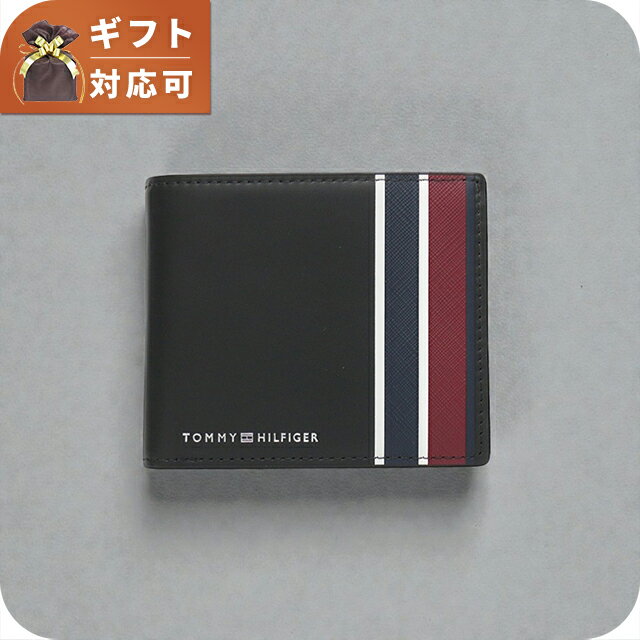 Rakuten - トミーヒルフィガー TOMMY HILFIGER TH CORP CC AND COIN 二つ折り財布 AM0AM12782BDS-BLACK メンズ ブランド ウォレット 高級 おしゃれ プレゼント 実用的