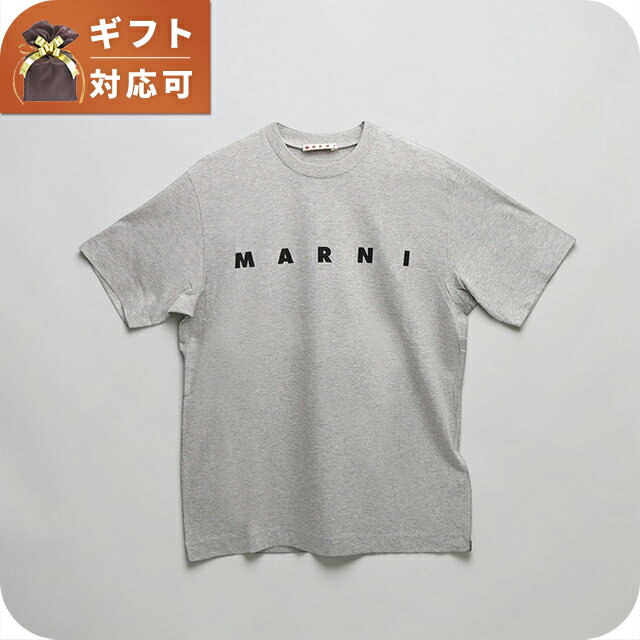 Rakuten - マルニ MARNI Tシャツ ロゴ コットン クルーネックT マルニキッズ MT135U-M002MV-M00RF-0M903-12Y レディース グレー Tシャツ ブランド