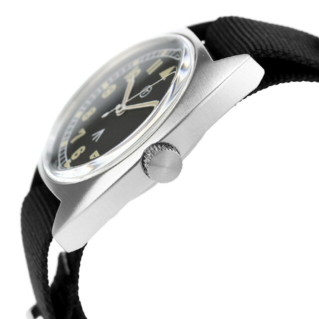 ナバルウォッチ Naval military watch Royal Air Force Type クォーツ 電池式 腕時計 ブランド メンズ NAVAL WATCH Mil-02B-BK アナログ ブラック 黒 おしゃれ 防水 プレゼント 男性 実用的