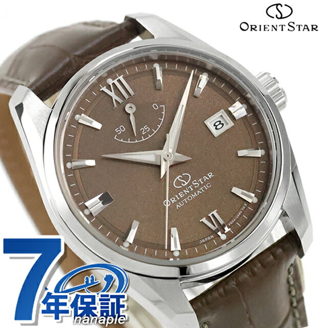 Other - オリエントスター Contemporary Date 自動巻き 腕時計 ブランド メンズ ORIENT STAR RK-AU0113Y アナログ ブラウン 日本製 おしゃれ 防水 プレゼント 男性 実用的 59840