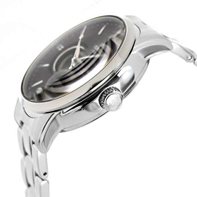 オリエント クラシック サン＆ムーン セミスケルトン 42mm 自動巻き RN-AS0001B サン＆ムーン 腕時計 メンズ ブラック CLASSIC ブランド おしゃれ 防水 プレゼント 男性 実用的