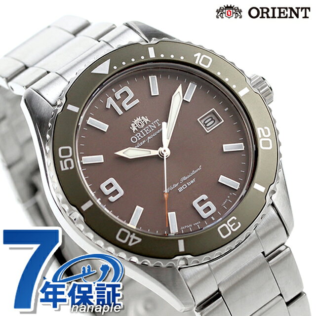 オリエント スポーツ オリエントマコ40 ソーラーパワード ソーラー 腕時計 ブランド メンズ ORIENT SPORTS RN-WJ0004Y アナログ ココアブラウン