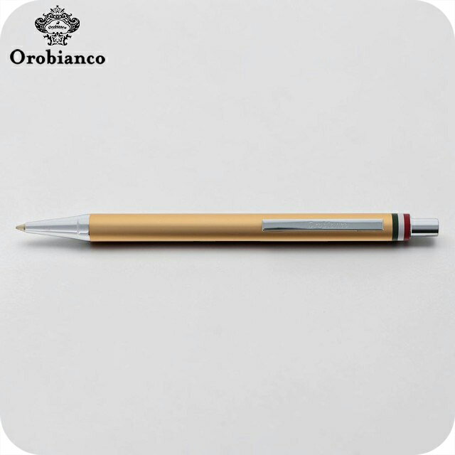 Rakuten - オロビアンコ ボールペン ブランド Orobianco フレッチャ 1953402HS シャンパンゴールド