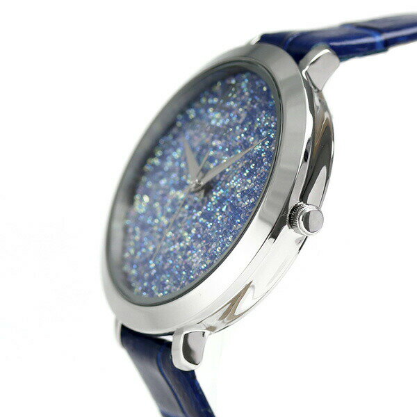 ＼10%OFFクーポン★2日10時迄／ ピエールラニエ ルナ クリスタル ウォッチ レディース 腕時計 ブランド P095M666 Pierre Lannier ネイビー 時計 プレゼント ギフト