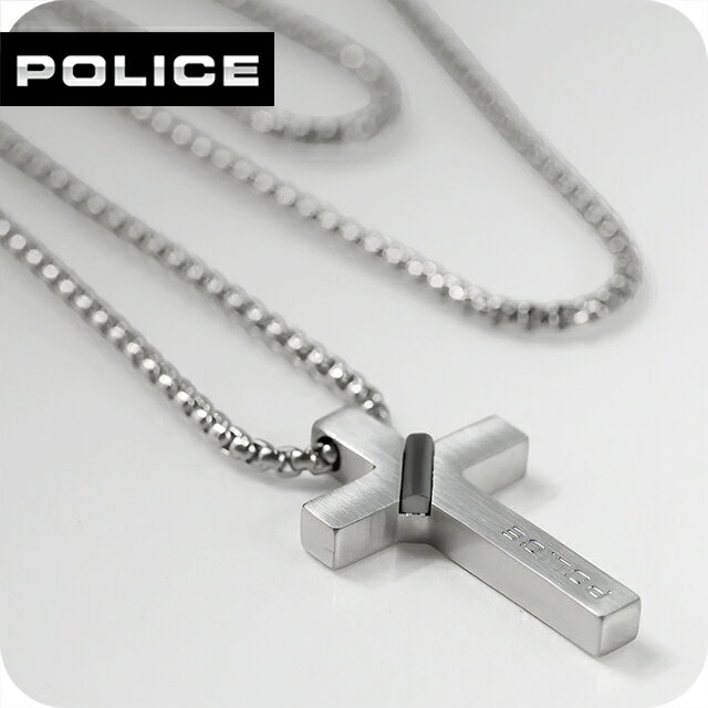Rakuten - ポリス ネックレス メンズ ブランド POLICE CROSSBOND 十字架 クロス GN0082002 シルバー アクセサリー