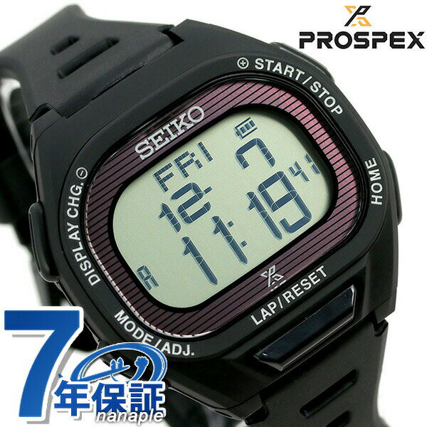 ＼スーパーSALE限定★2000円OFFクーポン／ セイコー ランニングウォッチ メンズ 腕時計 ソーラー デジタル SBEF055 SEIKO プロスペックス パープル×ブラック 記念品 ギフト 父の日 プレゼント 実用的