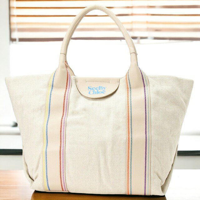 2110ޤǡ10%OFFݥ Х SEE BY CHLOE CHS23SSB63C64 24H ƥ ȡȥХå ȥ١ ǥ LAETIZIA TOTE BAG