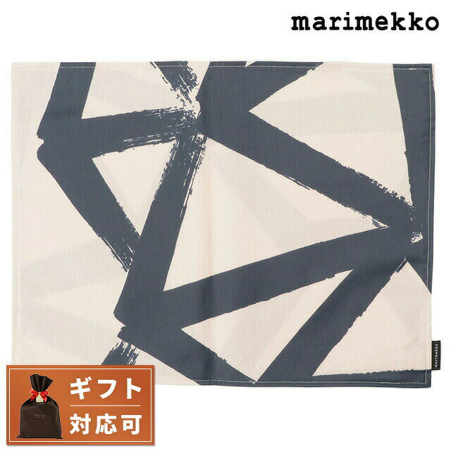 ＼5/18限定★全品10%OFFクーポンにさらに+3倍／ マリメッコ marimekko 072186 250 ウッコスピルビ プレイスマット ランチョンマット ピーチ×ダークブルー レディース ユニセックス Ukkospilvi Placemat