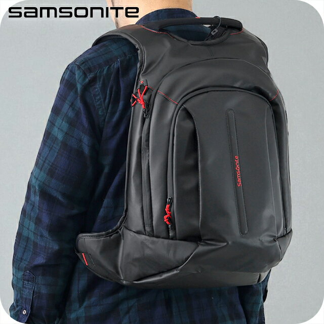 乐天商城 - ＼2000円OFFクーポン+さらに9倍／ サムソナイト リュック メンズ レディース ブランド Samsonite エコダイバー バックパック リュックサック スクールバッグ ブラック バッグ 19480