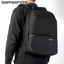 ＼4/18限定★全品10%OFFクーポンに+3倍／ サムソナイト リュック メンズ レディース ブランド Samsonite StackD Biz 15.6 16.5L ビジネスカバン リュック バックパック リュックサック スクールバッグ リサイクルポリエステル PCバッグ 141471 BLACK バッグ