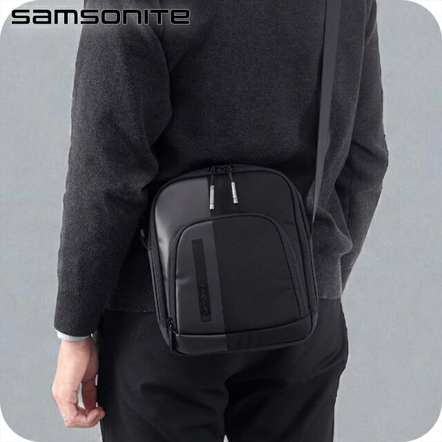 Rakuten - ＼2000円OFFクーポン+さらに9倍／ サムソナイト ボディバッグ メンズ レディース ブランド Samsonite ビズトゥーゴー ショルダーバッグ ブラック バッグ 9930