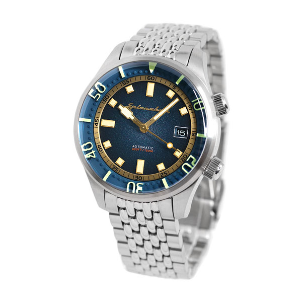 2022人気SALE スピニカー ブラッドナー 42mm ブルー 時計：腕時計のななぷれ select shop 腕時計 自動巻き メンズ SP-5062-22 SPINNAKER お買い得得価