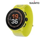 \さらに+4倍★今だけ!!/ スント RUN LIME 充電式クォーツ スマートウォッチ ブランド メンズ レディース SUUNTO SS051111000 デジタル ブラック イエロー 黒