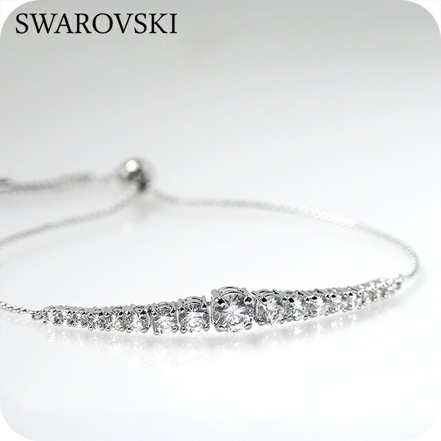Rakuten - スワロフスキー ブレスレット レディース ブランド SWAROVSKI Matrix スワロフスキー 5690677 シルバー アクセサリー