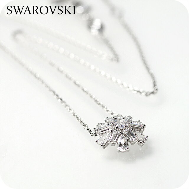 Pearl White - スワロフスキー ネックレス レディース ブランド SWAROVSKI Idyllia ペンダント スワロフスキー 5691484 シルバー アクセサリー 17550