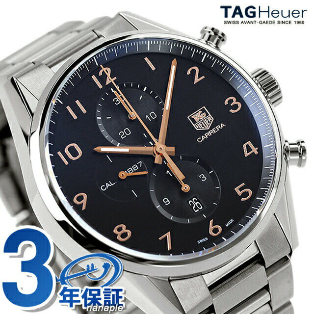 _5/18聚Si10%OFFN[|ɂ+3{^ ^OzC[ J NmOt 43mm Lo[1887 CAR2014.BA0799 TAG Heuer Y rv uh  ubN Vi Mtg ̓ v[g pI