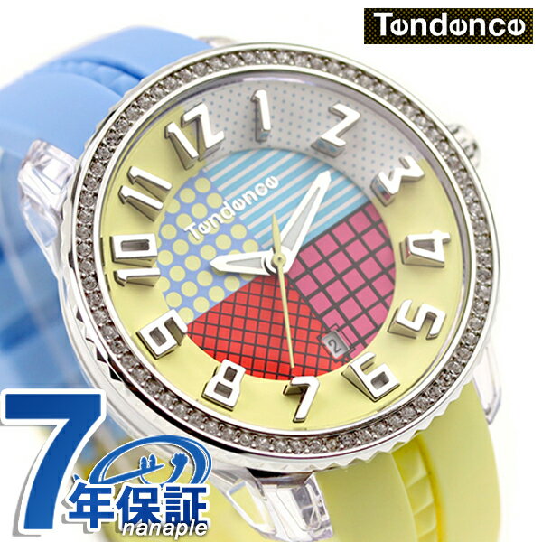 テンデンス テンデンス クレイジー ミディアム 42mm クオーツ TG930060 腕時計 マルチカラー TENDENCE 記念品 プレゼント ギフト