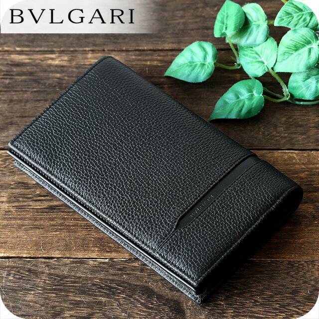 Rakuten - ブルガリ 長財布 メンズ ブランド BVLGARI 36966 BLK ブラック