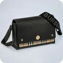 バ-バリ- ショルダーバッグ レディース ブランド BURBERRY チェック 8021110 ブラック