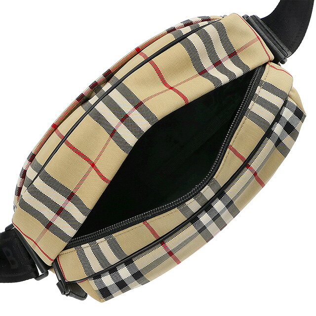 ＼ 21日10時まで バーバリー ショルダーバッグ メンズ BURBERRY チェック 8084111 ベージュ 斜めがけ ブラ 7ple-10019660 腕時計のななぷれ select shop サンプル画像3