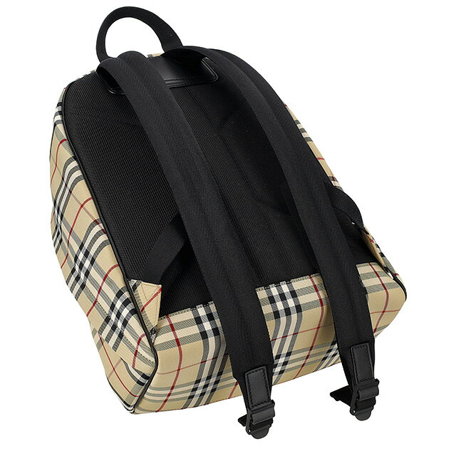 ＼ 21日10時まで バ−バリ− リュック メンズ BURBERRY チェック 8084113 ベージュ 旅行カバン ブランド 7ple-10019668 腕時計のななぷれ select shop サンプル画像2