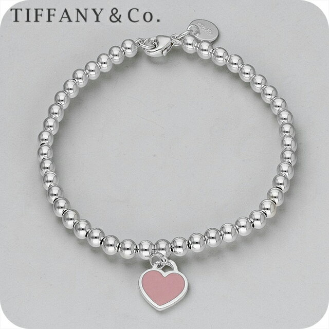 Rakuten - ティファニー ブレスレット レディース ブランド Tiffany ハート 30978811 シルバー/ピンク アクセサリー 51890