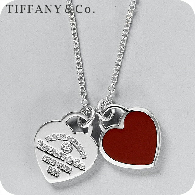 Rakuten - ティファニー ネックレス レディース ブランド Tiffany ハート 70300109 シルバー/レッド アクセサリー