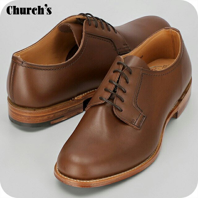Rakuten - チャーチ ビジネスシューズ メンズ ブランド Church's レザー ENGLAND BARKSON F0AAR ブラウン シューズ