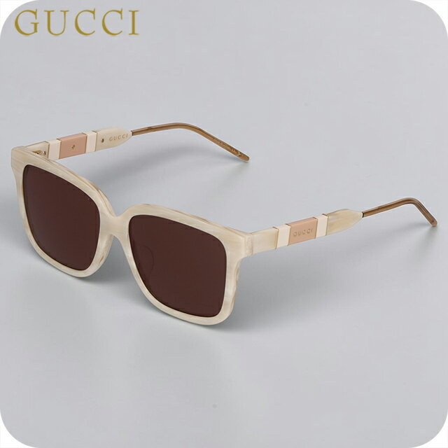 Rakuten - グッチ サングラス レディース ブランド GUCCI JAPAN GG0599SA 005 ベージュ