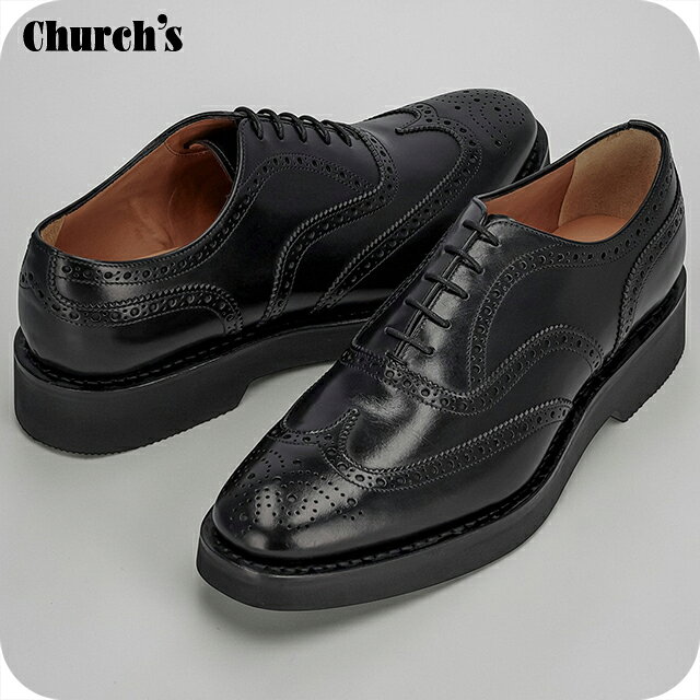 乐天商城 - チャーチ ビジネスシューズ メンズ ブランド Church's レザー ENGLAND CHETWYND L F0AAB ブラック シューズ 106470