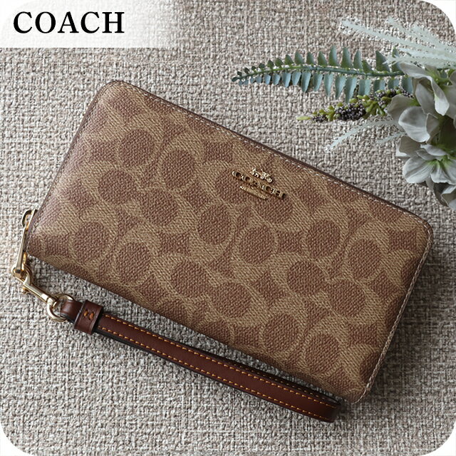 コーチ 長財布 レディース ブランド COACH Philippines CW778 IMXHE タン/ブラウン