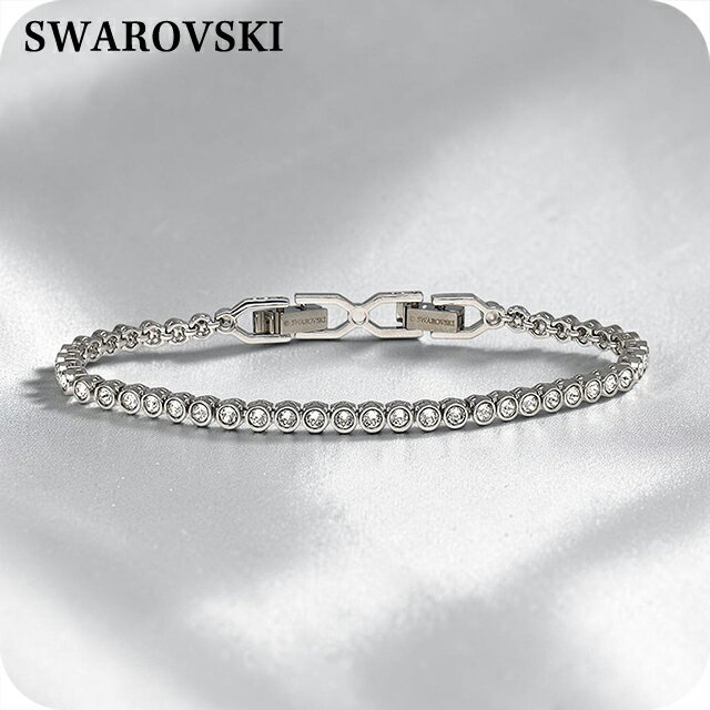 Rakuten - ＼2000円OFFクーポン+さらに9倍／ スワロフスキー ブレスレット レディース ブランド SWAROVSKI 1043311 シルバー アクセサリー 14580