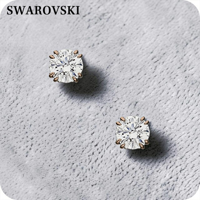 乐天商城 - スワロフスキー ピアス レディース ブランド SWAROVSKI スタッド 両耳用 5648994 ローズゴールド アクセサリー 9960