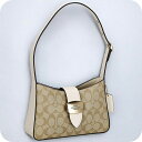 \10%割引クーポン★5/7 10時迄/ コーチ ショルダーバッグ レディース ブランド COACH シグネチャー CP005 IMDQC 1 ライトカーキ/チョーク(4)