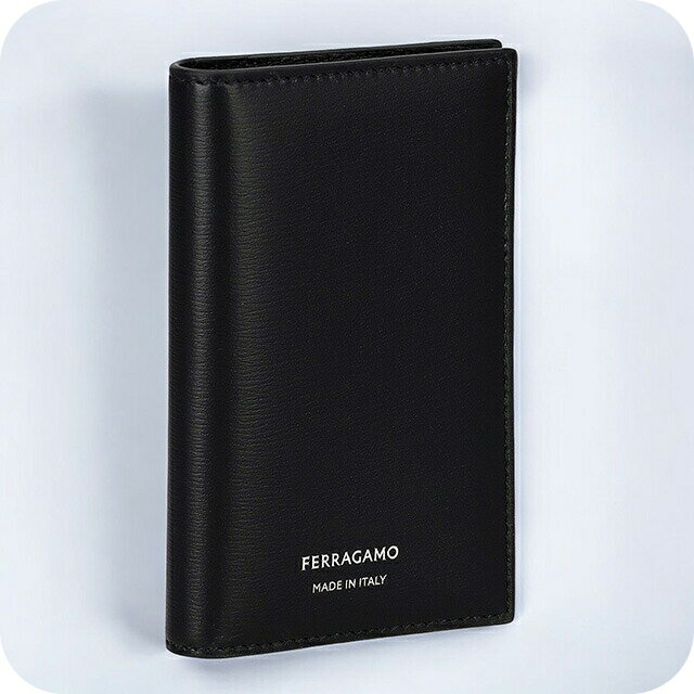 樂天商城 - フェラガモ カードケース メンズ ブランド Ferragamo 661332CALF NER 770 104 ブラック 33240